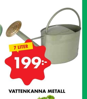ÖoB Vattenkanna metall erbjuda