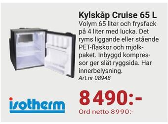 Erlandsons Brygga Kylskåp cruise 65 l erbjuda