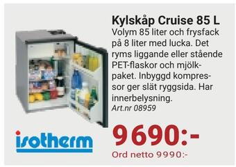 Erlandsons Brygga Kylskåp cruise 85 l erbjuda