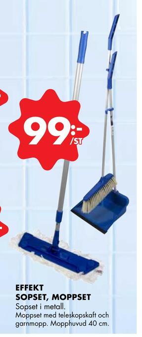 ÖoB Effekt sopset, moppset erbjuda
