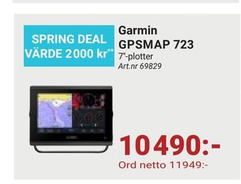 Erlandsons Brygga Garmin gpsmap 723 erbjuda