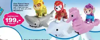 Lekextra Paw patrol hero pups aqua sort erbjuda