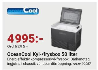 Erlandsons Brygga Oceancool kyl-/frysbox 50 liter erbjuda