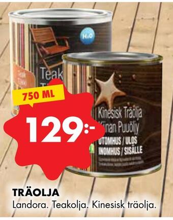 ÖoB Träolja erbjuda