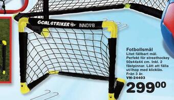 Lekextra Fotbollsmål erbjuda