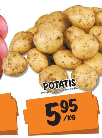 Bazaar Food market Potatis erbjuda