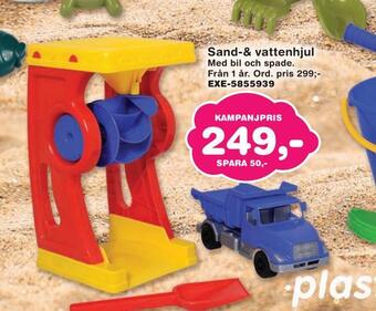Lekextra Sand-& vattenhjul erbjuda