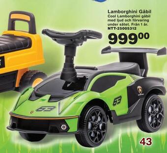 Lamborghini gåbil