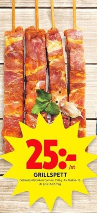 ICA Kvantum GRILLSPETT erbjuda
