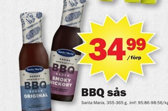 Pekås BBQ sås erbjuda