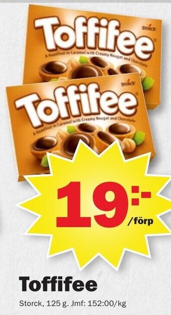 Pekås Toffifee erbjuda