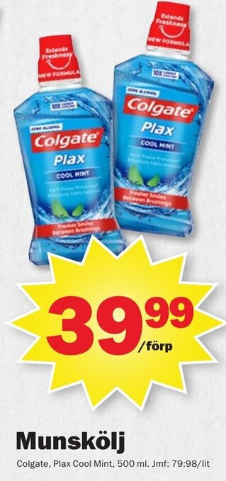 Pekås Colgate Munskölj erbjuda