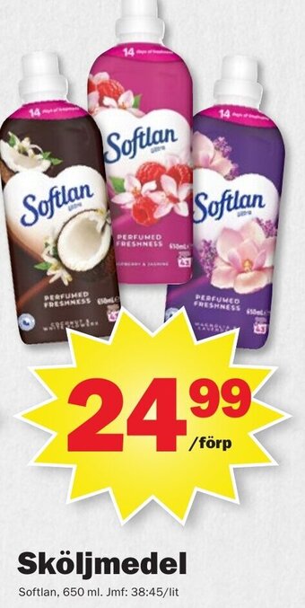 Pekås Softlan Sköljmedel erbjuda