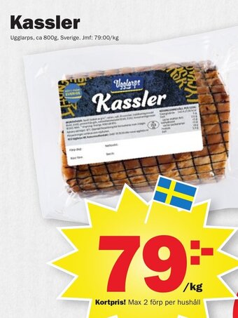 Pekås Kassler erbjuda