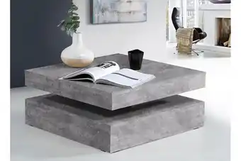 Soffbord mesne 78 cm med förvaring hylla