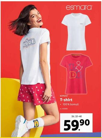 Lidl T-shirt erbjuda
