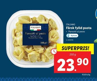Lidl Färsk fylld pasta erbjuda