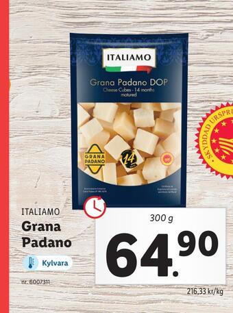Lidl Grana padano erbjuda