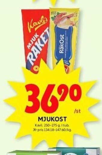 ICA Kvantum MJUKOST Kavli, 250-275 g. erbjuda