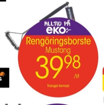 EKO Mustang grillborste erbjuda