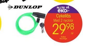EKO Dunlop cykellås erbjuda