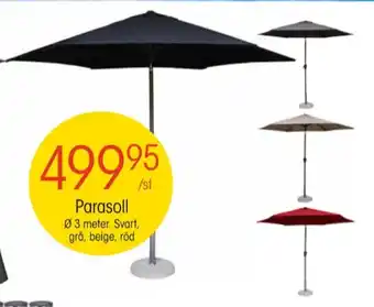 EKO Mustang parasoll erbjuda