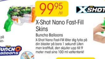 EKO X-shot vattenpistol erbjuda