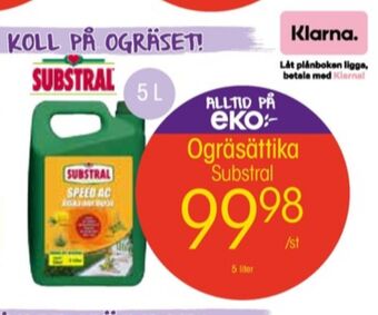 EKO Substral ogräsmedel erbjuda