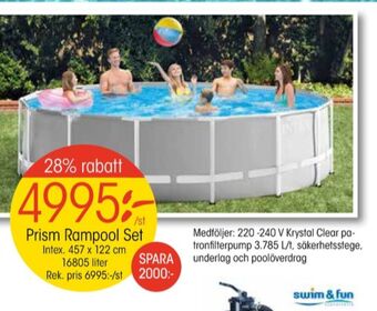 EKO Intex pool erbjuda