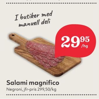 Hemköp Negroni salami erbjuda