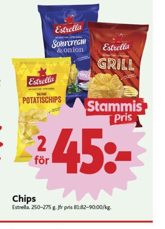 ICA Nära Estrella chips erbjuda