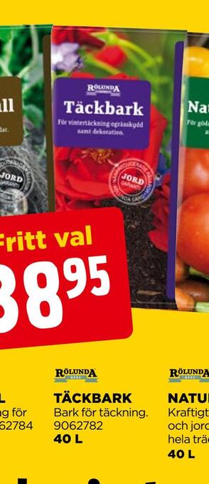 Jem&Fix Täckbark erbjuda