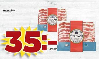 Bonum Matmarknad Stekfläsk erbjuda