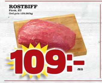 Din Mat Rostbiff erbjuda