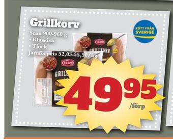 Bonum Matmarknad Grillkorv erbjuda