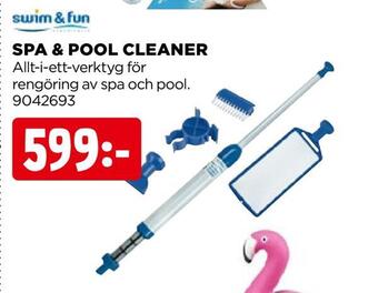 Jem&Fix Spa & pool cleaner erbjuda
