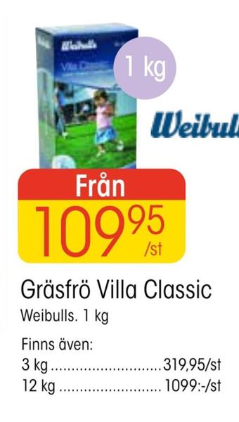 EKO Gräsfrö villa classic erbjuda