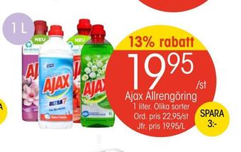 EKO Ajax allrengöring erbjuda