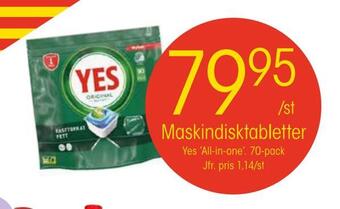 EKO Maskindisktabletter erbjuda