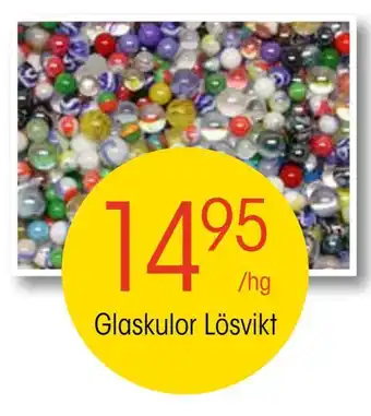 EKO Glaskulor lösvikt erbjuda