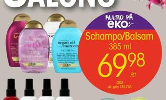 EKO Schampo/balsam erbjuda