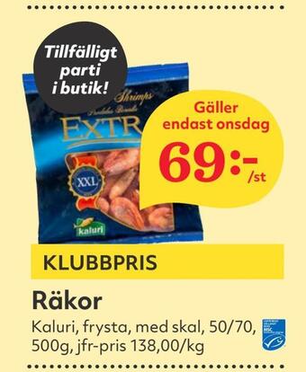 Hemköp Räkor erbjuda