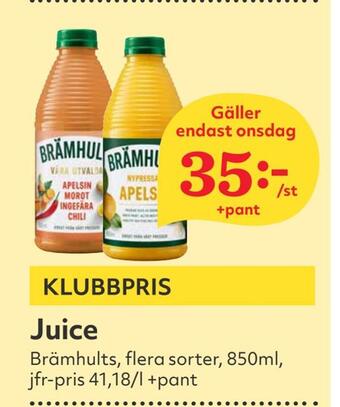Hemköp Juice erbjuda