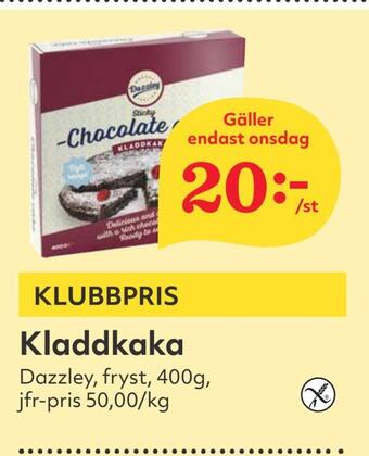 Hemköp Kladdkaka erbjuda