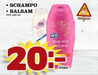 Matdax Schampo • balsam erbjuda