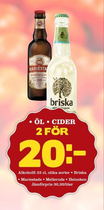 Matdax Öl • cider erbjuda