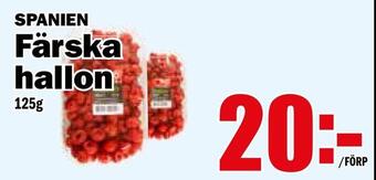 Matdax Färska hallon erbjuda