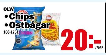 Matdax Chips •ostbågar erbjuda