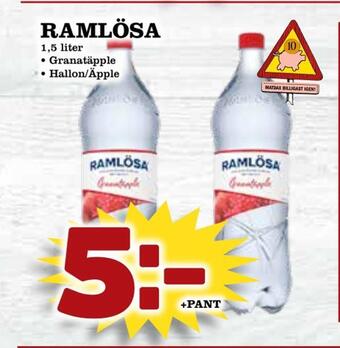Matdax Ramlösa erbjuda