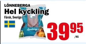 Matdax Hel kyckling erbjuda